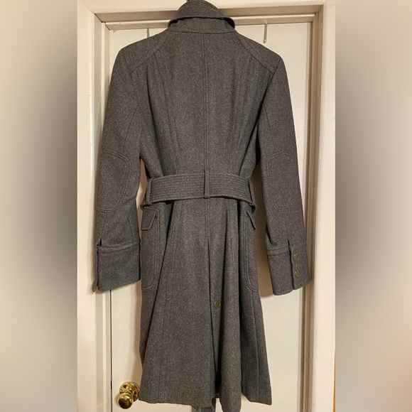 Keneth Cole grey military style coat - Picture 4 of 9